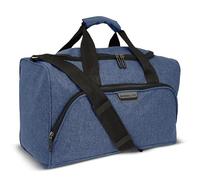 CUQOO Ryanair Cabin Bags 40x20x25cm Underseat Cabin Bag - Navy Carry-On with Trolley Sleeve, Spacious Pockets & Cosy Strap, Lightweight Airline-Approved Travel Holdall Bag for Flights, Everyday Use