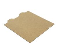 Cuque 3D Printer Build Plate, 4.7in Long PEI Steel Plate Gold Size Grid High Flexibility for Replacement (PET Steel Plate with Magnetic Sticker)