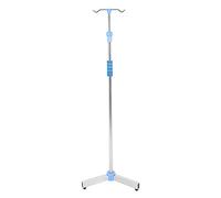 Cuque IV Stand, Stainless Steel Adjustable IV Pole Stand with 2 Hooks Multi IV Bag Stand Drip Stand Infusion Stand Light Weight Durable for Elderly Home Care,Hospital and Clinic
