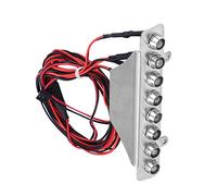 Cuque July Summer Gifts RC Light, RC Car Led Taillight, White Red Taillight Lamp Part Led Lamp Light Bar for UDR 1/7 Truck Rc Truck