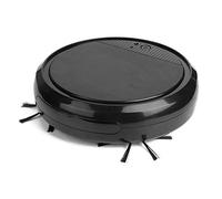 July Summer Gifts Robot Vacuum Cleaner, Intelligent Ultraviolet Light Sweeping Robot Multi-Functional Vacuum Cleaner Set for Home Office(Black)