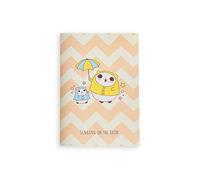 Cuquiland |Cute Panda Singing in The Rain Notebook | Notebook