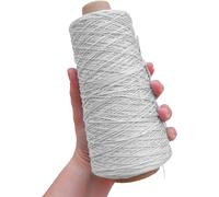 Cuquillo Chain Yarn 100% Rayon - Snow Gray