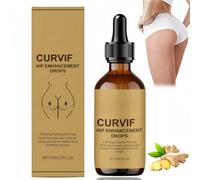 Cur/vify Hip Enhancement Drops,Hip Firming Essential Oil,Firming Body Oil for Women,Buttocks Firming & Shaping Magic Body Oil,Deeply Nourishing Body Glow Oil for Dry Skin Care & Body Skin Care
