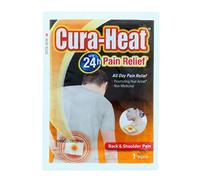 Cura Heat Back Pain Clip Strip