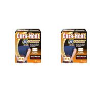 Cura-Heat Back Pain MAX Size 2 Patches (Pack of 2)