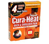 Cura-heat Back Pain 4 Pack