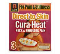 Cura-Heat Neck Direct To Skin 3 Patches