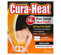 Cura-Heat Max Size Direct To Skin 2 Pack