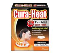Cura-Heat Neck and Shoulder Pain Direct-to-Skin 3 patches