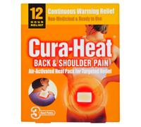 Cura Heat Pads Back&shoulder