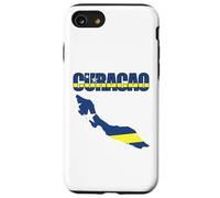 Curacao Flag Map Design Island Caribbean Pride Case for iPhone SE (2020) / 7/8