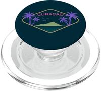 Curacao Palm Trees Island Holiday in the Caribbean Souvenir PopSockets PopGrip for MagSafe