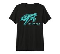 Curacao Sea Turtle Snorkeling Diving Caribbean Souvenir Gift Premium T-Shirt