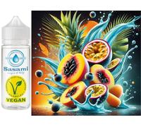 Curacao Sunset Fusion - Peach, Passion Fruit, Curacao Flavor Concentrate - Vegan - Sasami - 10ml
