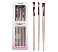 Curacoro Brow Brush Set, 3-Piece Synthetic Brush Set for Brow Mapping, Tinting, Lash Lift & Brow Lamination