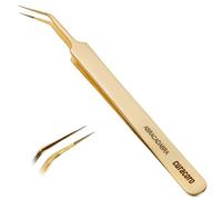 Curacoro Lash Tweezers, Fiber Tip Grip (Gold, Abracadabra) | Professional & Precision Lash Tweezer, Multi Shapes & Purposes, Volume, Isolation & Classic Lashes