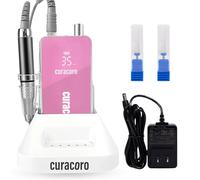 Curacoro Nail Drill 35000RPM Professional Brushless Electric Nail Drill Machine - Nail Efile for Acrylic Gel Nails, Low Noise Low Vibration