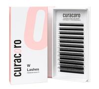 Curacoro W Lash Extensions 3D Volume Lashes 0.07 C Curl 9-15mm