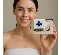 Curalene Glycerin Soap Twin Pack - Gentle & Kind to Skin, Enriched with Coconut Oil, Moisturizing Bar Soap for All Skin Types, 2 x 100g (3.52 oz)