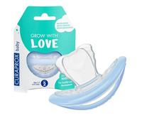 Curaprox Baby Soother, Size 2, Blue, Designed in Switzerland