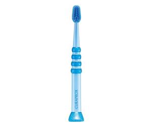 Curaprox Baby Toothbrush, 5500 Filaments, Blue-Blue, Made in Switzerland