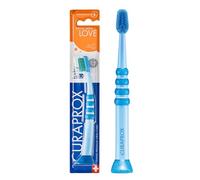 Curaprox Baby Toothbrush - for Infants and Toddlers | Ultra-Soft bristles for Gentle Cleaning | Blue-Blue | Single Pack | Made in Switzerland