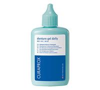 Curaprox BDC 100 Denture Cleaning Gel 60 ml - For dentures and retainers | Gentle cleaning with natural ingredients | Abrasive-free | Made in Switzerland