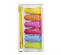 CURAPROX BE YOU Naturally Whitening Toothpaste Set in Various Flavors 6 x 10 ml