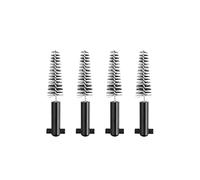 Curaprox Black is White Carbon S Refill, 4-Pack, Designed in Switzerland