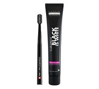 Curaprox Black White Whitening Toothpaste 90ml + Brush Kit