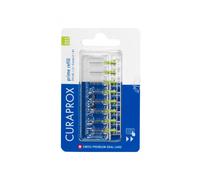 Curaprox CPS 011 Prime Interdental Brush Refills, 8-Pack Green - 1.1 mm, ISO 3, Click System | 7.61241E+12