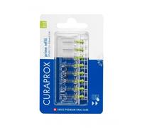 Curaprox CPS 011 Prime Refill Interdental Brushes, 8-Piece Refill Pack Green X 1