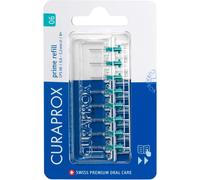 Curaprox CPS 06 Prime Refill Interdental Brushes, Turquoise, 8 Count - 8 x 0.6m