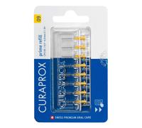 Curaprox CPS 09 Prime Refill Interdental Brushes, Yellow, 8 Count - 8 x 0.9mm...