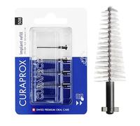 Curaprox CPS 508 Implant Refill, 4-Pack, Black, Designed in Switzerland