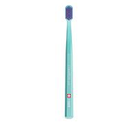 Curaprox CS 1560 Soft Toothbrush, Turquoise-Violet, Made in Switzerland