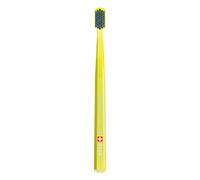 Curaprox CS 3960 Toothbrush Super Soft - Manual Toothbrush for Adults with 3960 Super Soft Curen Bristles - Yellow/Blue