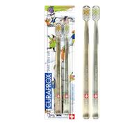 Curaprox CS 5460 Duo Winter Edition 2024 - Curaprox - Manual Toothbrush - White (Bristles), Transparent (Handle)