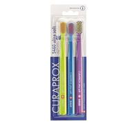CURAPROX CS 5460 ULTRA SOFT Toothbrush Set 3 pcs. Cctagonal Stem