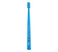 Curaprox CS Kids Toothbrush- for Children Aged 4-12 | Ultra-Soft Gentle Cleaning | 5,500 Curen filaments | Blue | Single Pack | Made in Switzerl