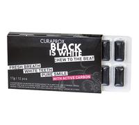 Curaprox Dental-care Chewing-gumBlack Is White Chewing Gum 12 pcs