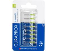 Curaprox Dental-care Interdental-brushesInterdental brushes CPS 011 Prime Refill Lime green 1.1 - 5.0 mm