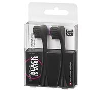 Curaprox Black is White toothbrush replacement heads 2 pc