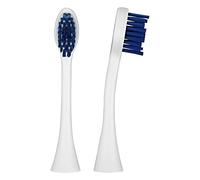 Curaprox Hydrosonic CHS 300 Power Duo Replacement Brush Heads, Dark Blue | For Deep Clean Performance & Gum Health , Sonic Toothbrush Replacement Heads, 2-Pack , Made in Switzerland
