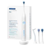 Curaprox Hydrosonic Pro Sonic Toothbrush - for Sensitive Teeth, Implants and Braces | Professional Cleaning at Home | Set with Three Brush Heads | Designed in Switzerland