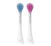Curaprox Hydrosonic Sensitive Brush Heads, Blue - Pink, Made in Switzerland