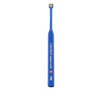 Curaprox implant Toothbrush - for implants, Braces and Tricky Spots | Flexible Head for Precise Cleaning | Blue-Yellow | Single Pack | Made in Switzerland
