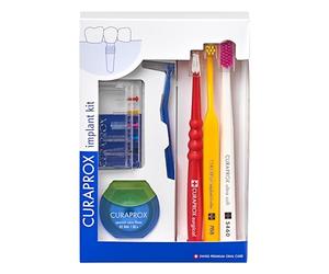 Curaprox Implant Toothbrush - White - Ultra Soft Bristles - Single Use