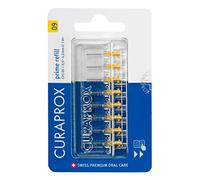 Curaprox Interdental Brush Refills CPS 09 Prime - ISO Size 2, Yellow | Ultra-Fine Filaments for Gentle Plaque Removal | 8-Pieces | Made in Switzerland